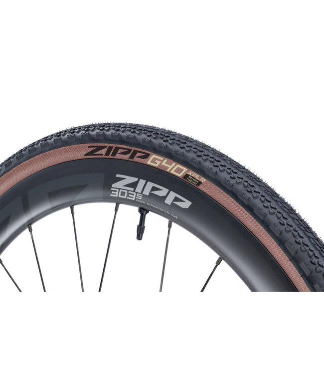 Zipp G40 XPLR Puncture Resistant Tire - 700 x 40, Tubeless, Folding, Black/Tan, A2