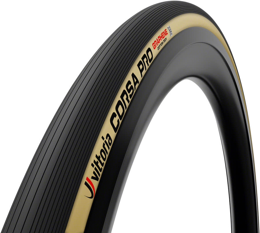Vittoria Corsa Pro Tire - 700 x 26, Tubeless, Folding, Black