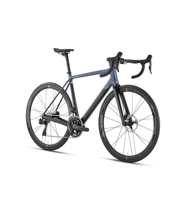 785 Huez Grey Blue Satin