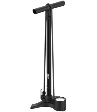 Lezyne Lezyne Macro Floor Drive DV Floor Pump - Dual Valve, 220psi, Flat Black