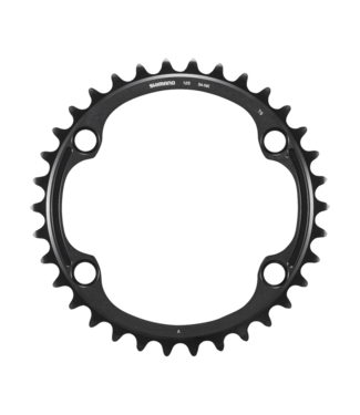 SHIMANO Shimano Dura-Ace FC-R9200 12-Speed Chainring - 40t, Asymmetric 110 BCD, Black, NJ