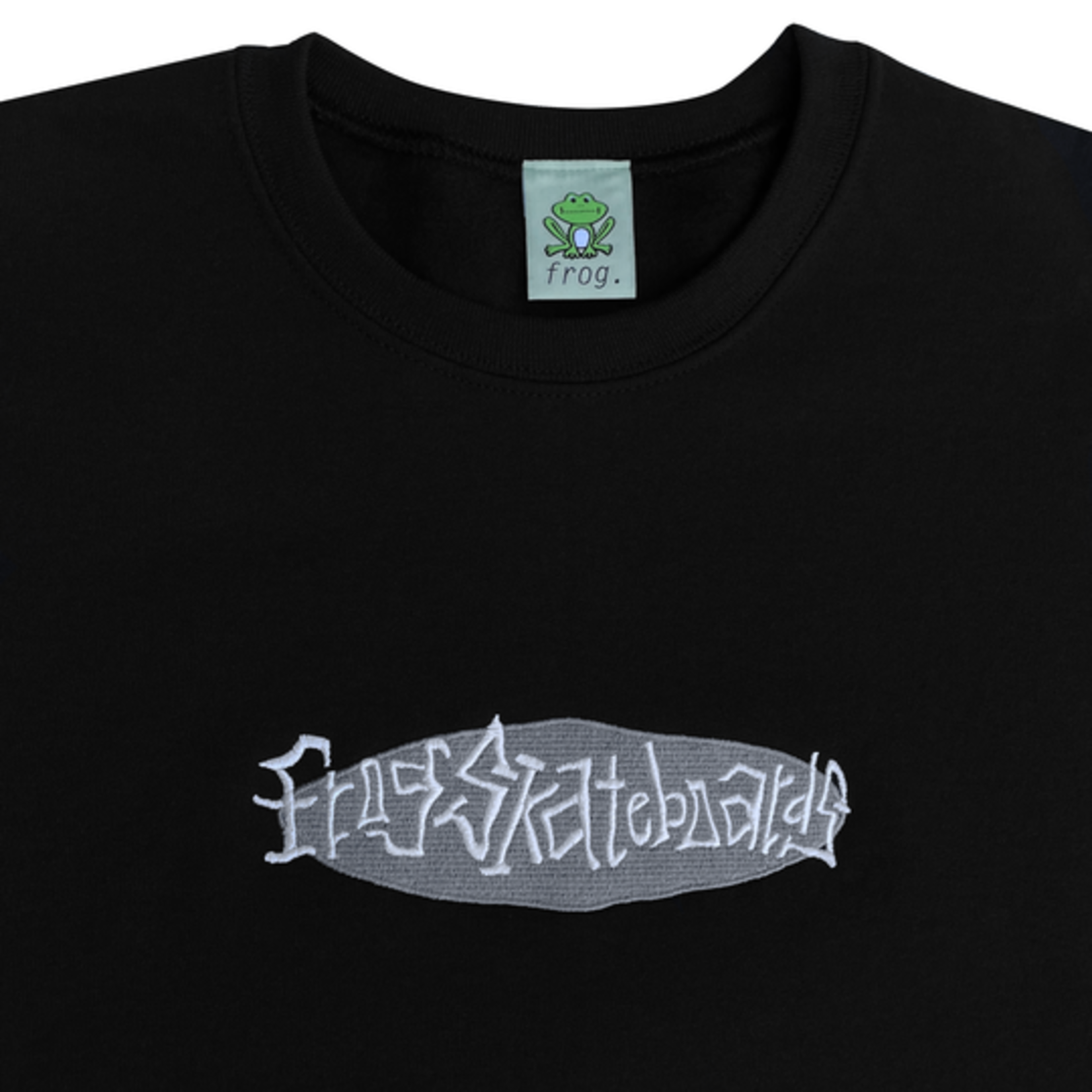 Frog Frog Embroidered Logo Crew