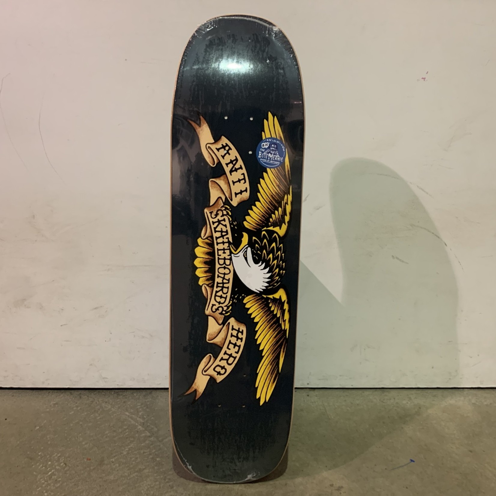 Anti Hero Anti Hero Skateboard 8.75 - Shaped Eagle Blue Meanie