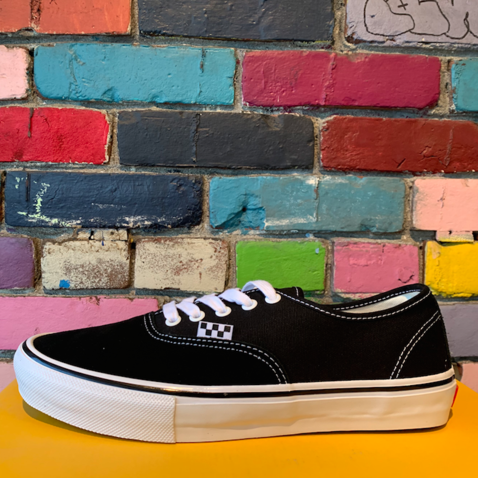 Vans Vans Skate Authentic Shoe - Black/White