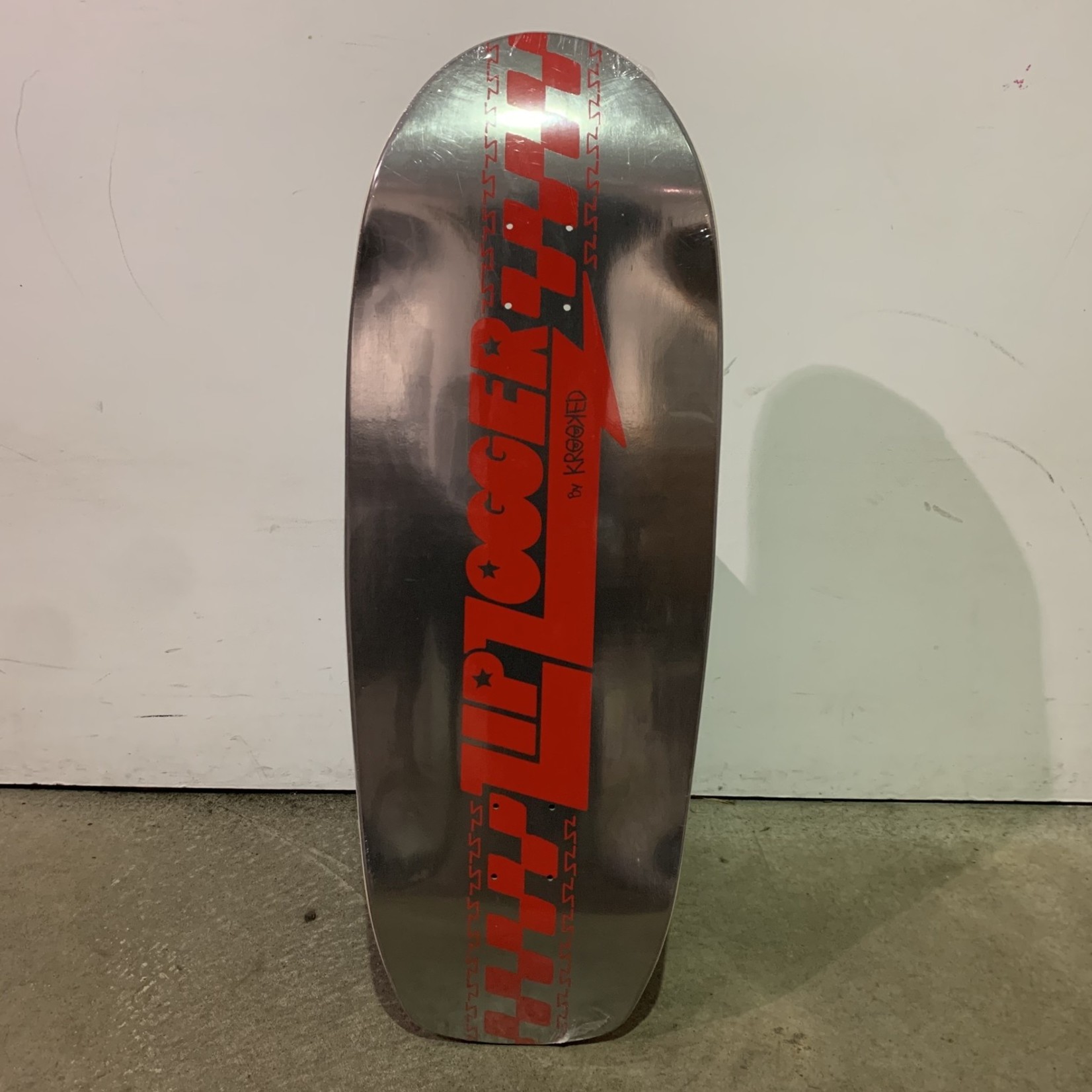 Krooked Krooked Skateboard 10.75 - Zip Zogger Black Foil