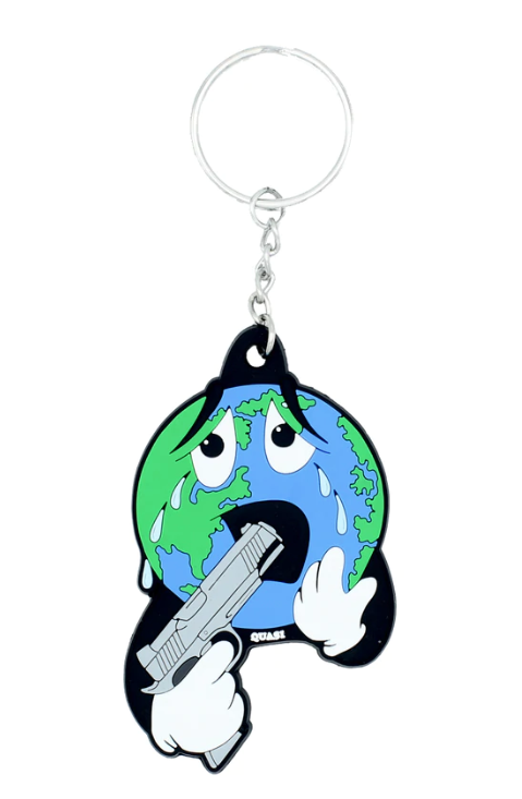 Quasi Quasi World Keychain Antisocial