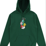 There There Colours Hood - Dark Green