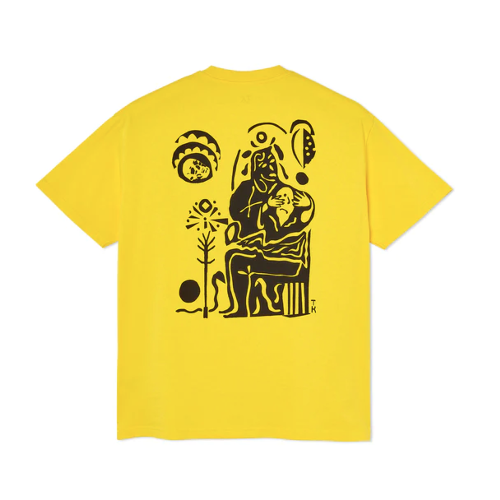 Polar Polar Demon Tee - Yellow