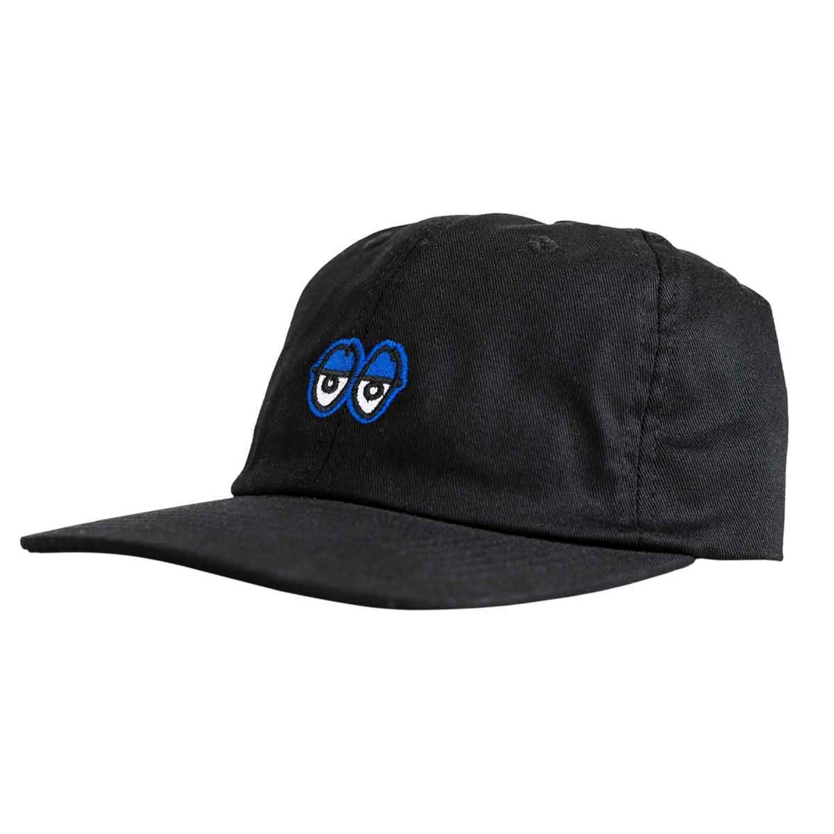 Krooked Krooked Eyes Strapback Hat - Black/Blue