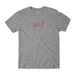 Girl Girl Tuesday Tee - Grey