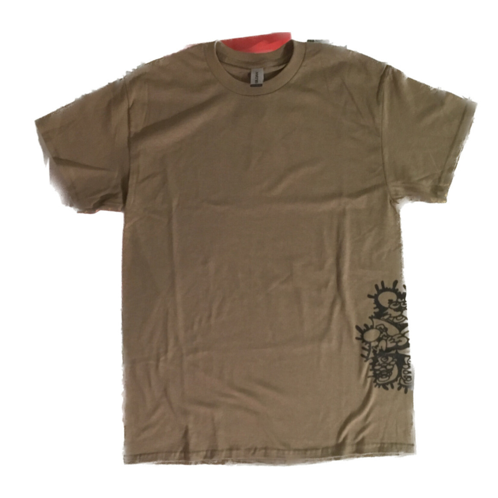 Mess Mag Mess Mag Brown Tee
