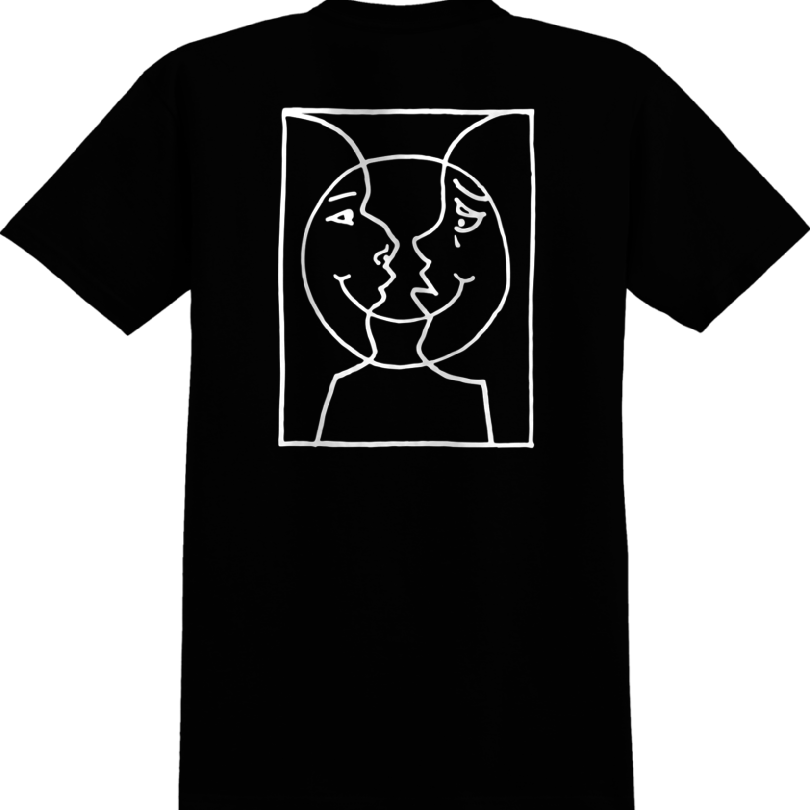 Krooked Krooked Moonsmile Raw Tee - Black/White