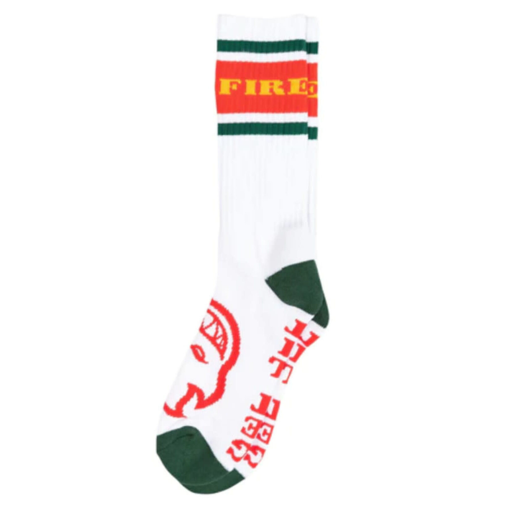 Spitfire Spitfire Classic 87 Bighead Socks - White/Red/Green