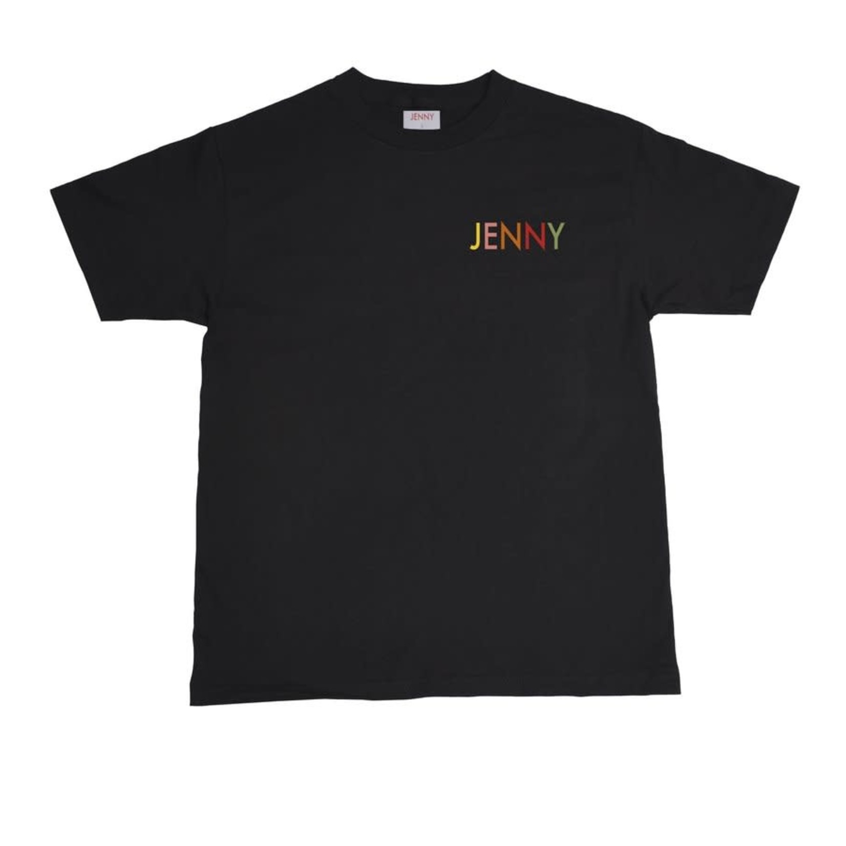 Jenny Jenny Flower Snek Tee - Black