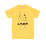 Frog Frog Girl Bosses T-Shirt Yellow -