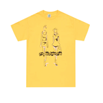 Frog Frog Girl Bosses Tee - Yellow