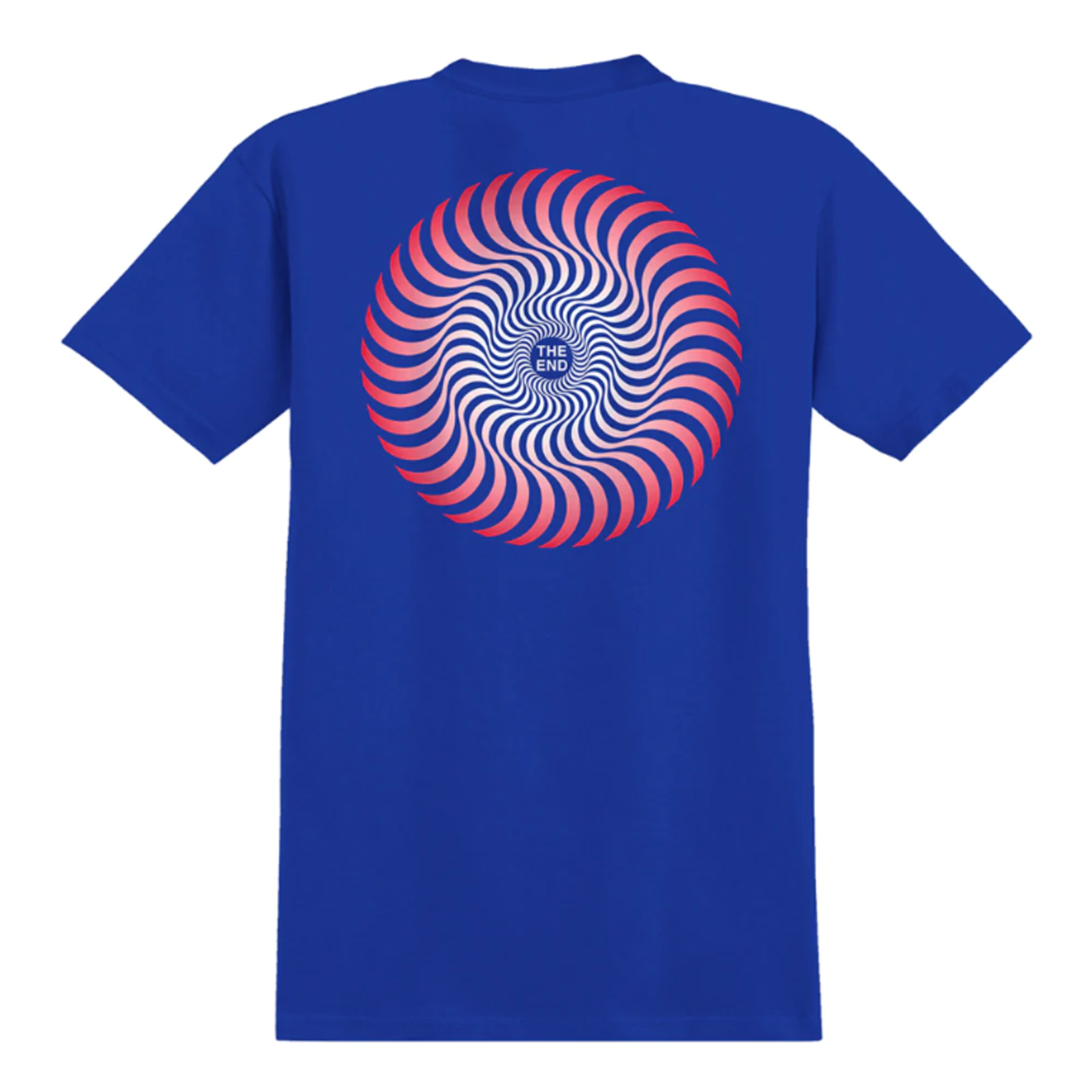 Spitfire Spitfire Classic Swirl Fade T-Shirt - Royal