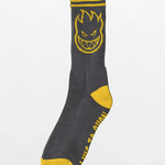 Spitfire Spitfire Bighead Socks - Charcoal/Yellow