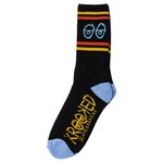 Krooked Krooked Eyes Socks - Black/Blue