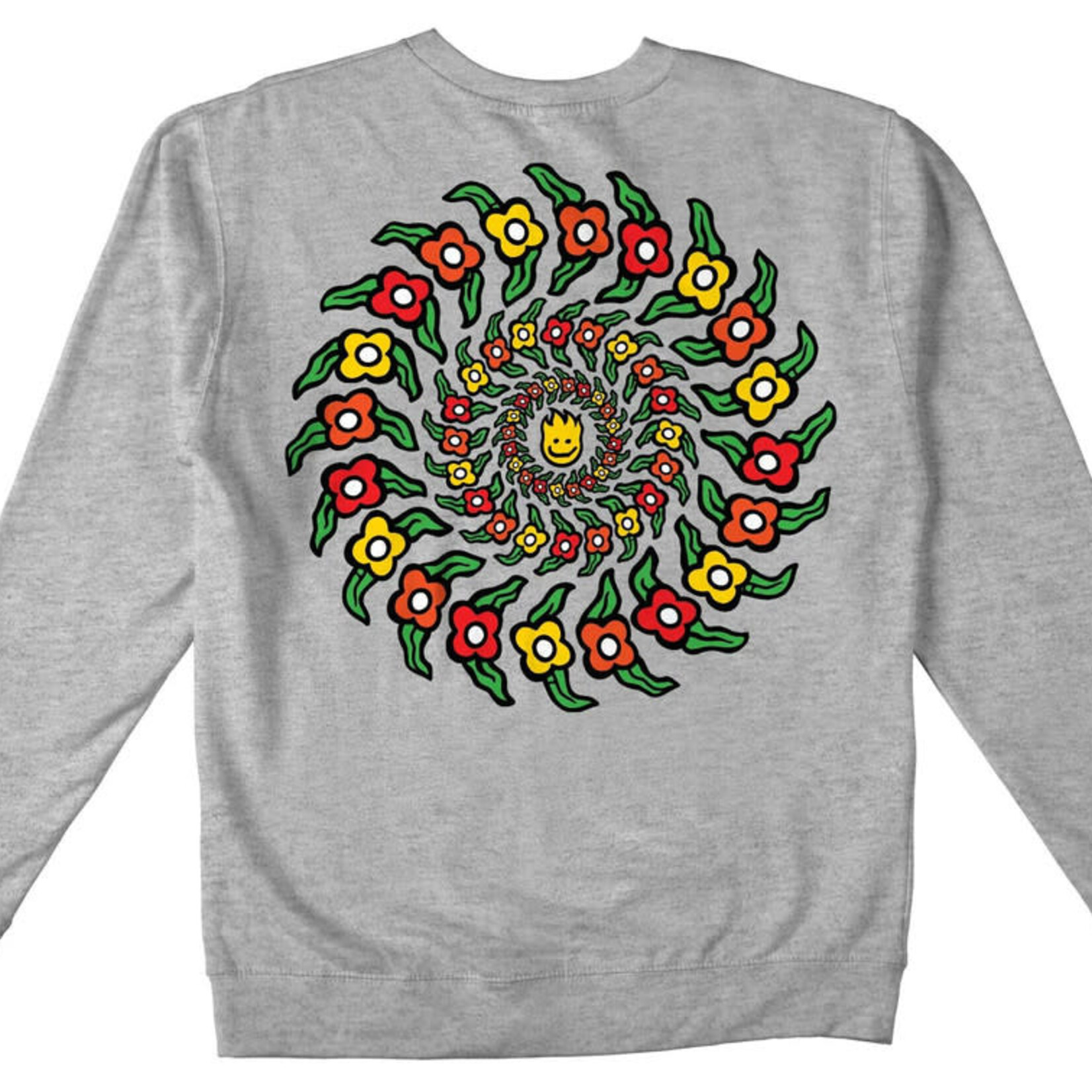 Spitfire Spitfire Gonz Flower Swirl Crew - Grey