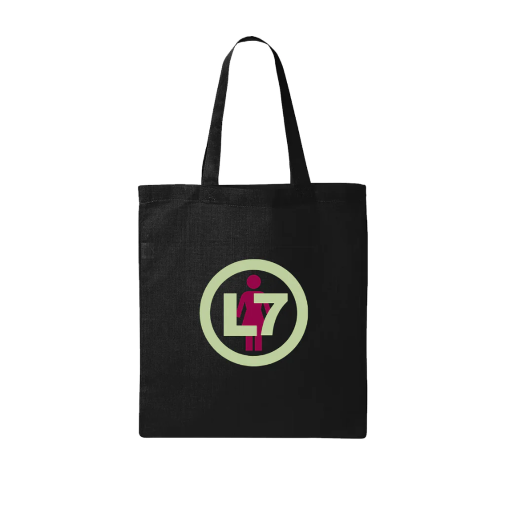 Girl Girl L7 Logo Tote Bag - Black
