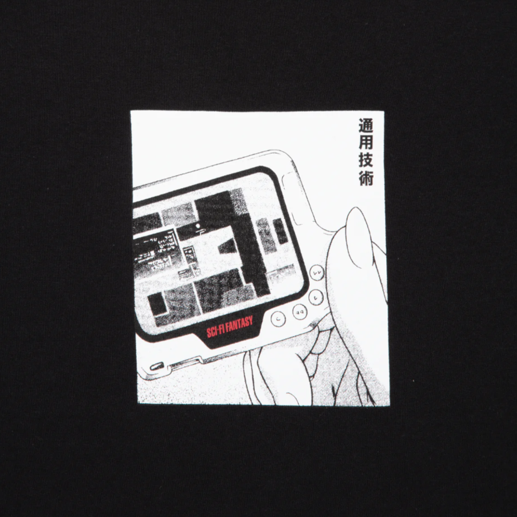 Sci-Fi Fantasy Sci-Fi Fantasy Device T-Shirt Black -