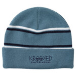 Krooked Krooked Eyes Toque - Blue/Navy/White