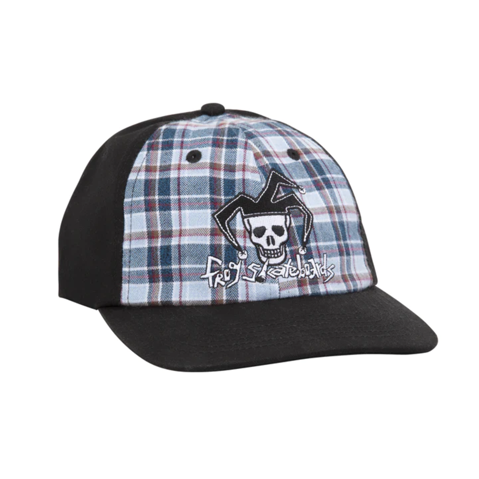 Frog Frog Punker Joker Hat - Black