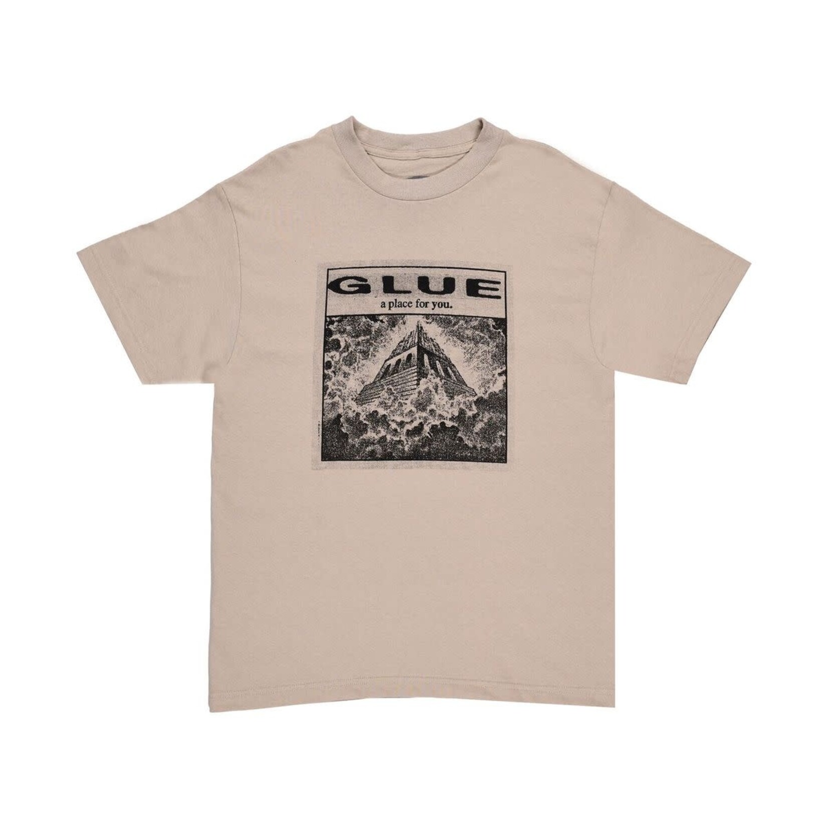 Glue Glue A Place For You Tee - Sand