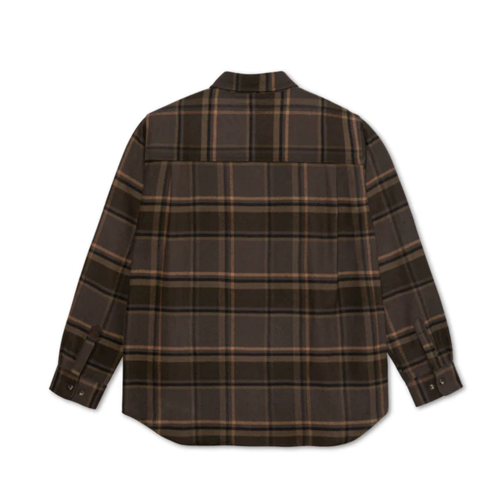 Polar Polar Mike Flannel L/S - Brown/Mauve