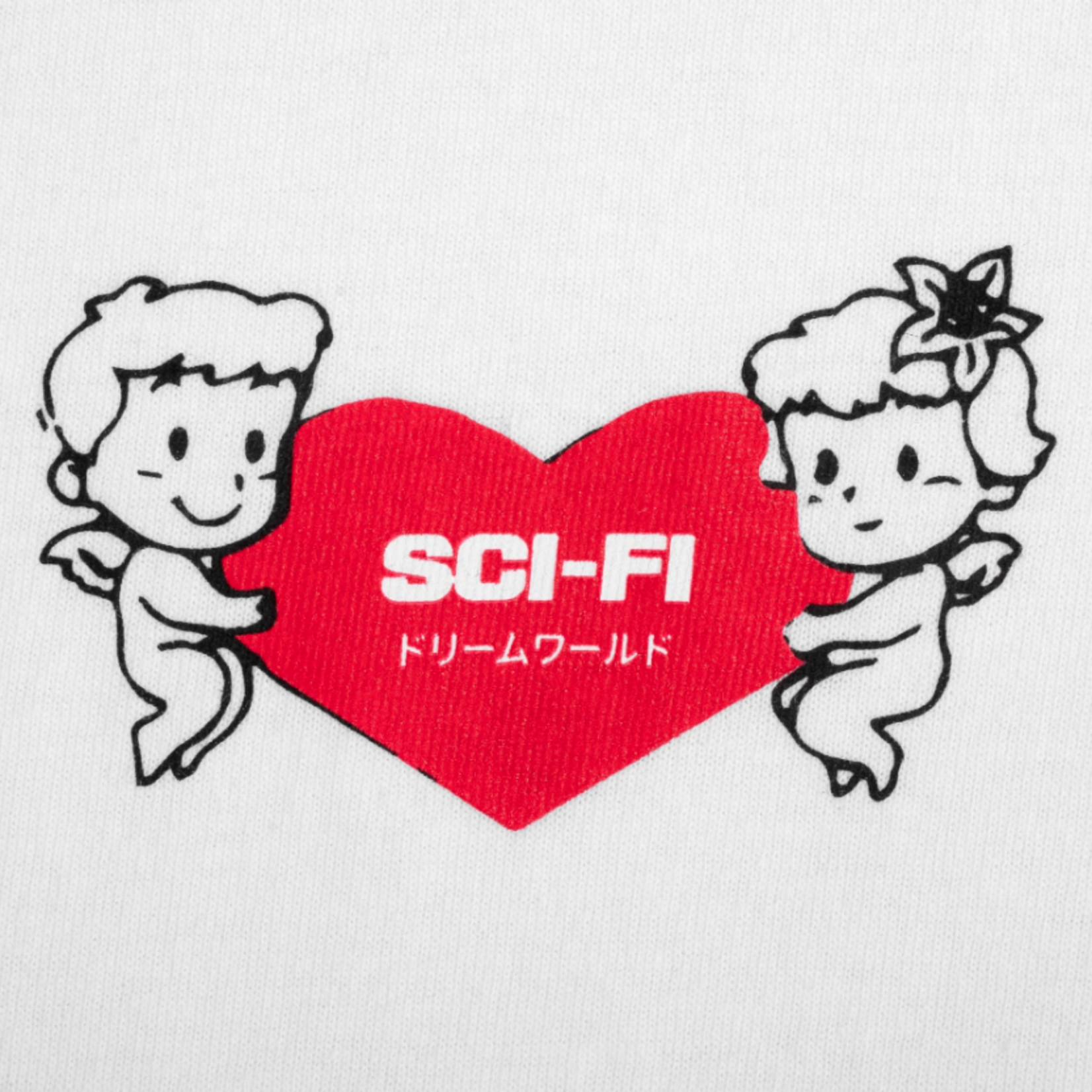 Sci-Fi Fantasy Sci-Fi Fantasy Love Tee - White