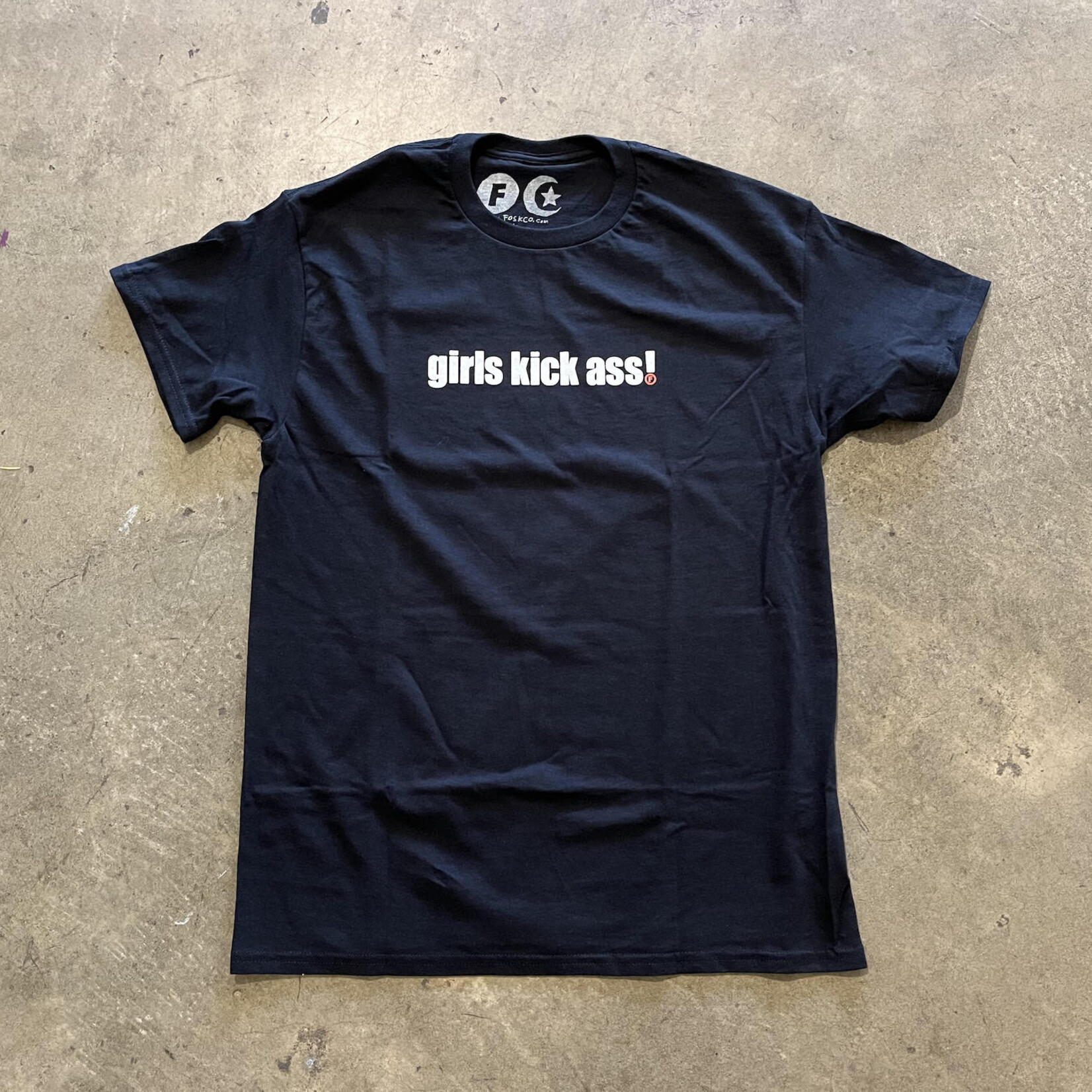 Foundation Girls Kick Ass Tee - Black