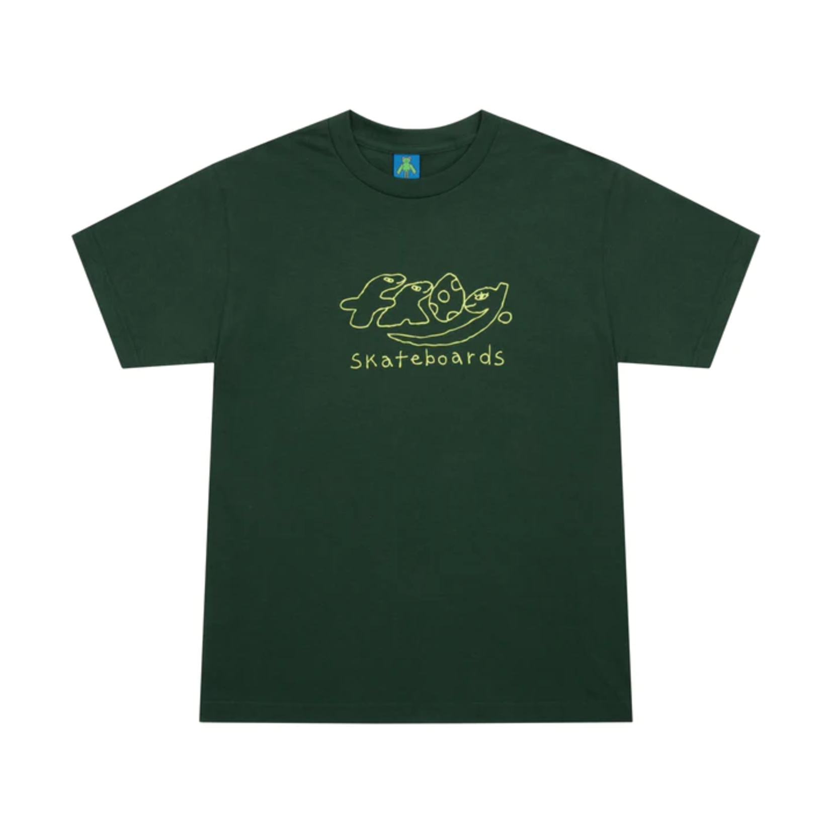 Frog Frog Dino Logo Tee - Forest
