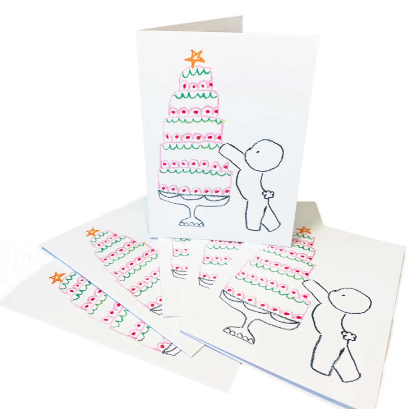 Editorial Cake Puppy Card