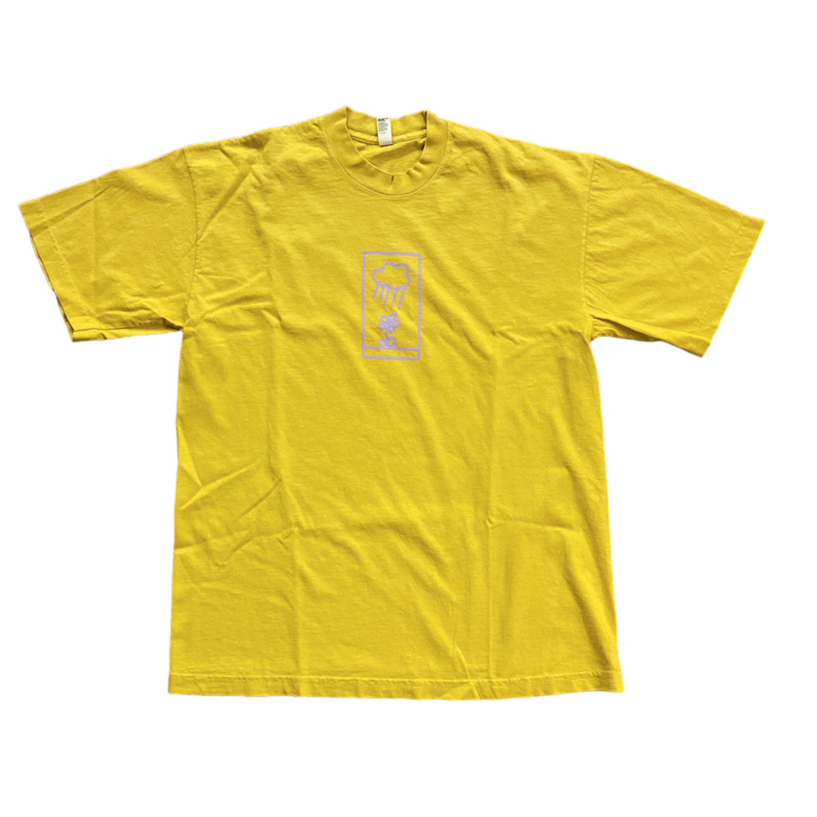 Antisocial Antisocial Window Tee - Yellow/Purple