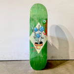 Krooked Krooked Skateboard - 8.5 Tom Knox Blue Flowers