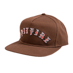 Spitfire Spitfire Old E Arch Snapback - Brown