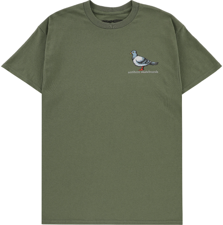 Anti Hero Lil Pigeon Tee Shirt - - Antisocial Anti Hero Lil Pigeon Tee Shirt - - Antisocial
