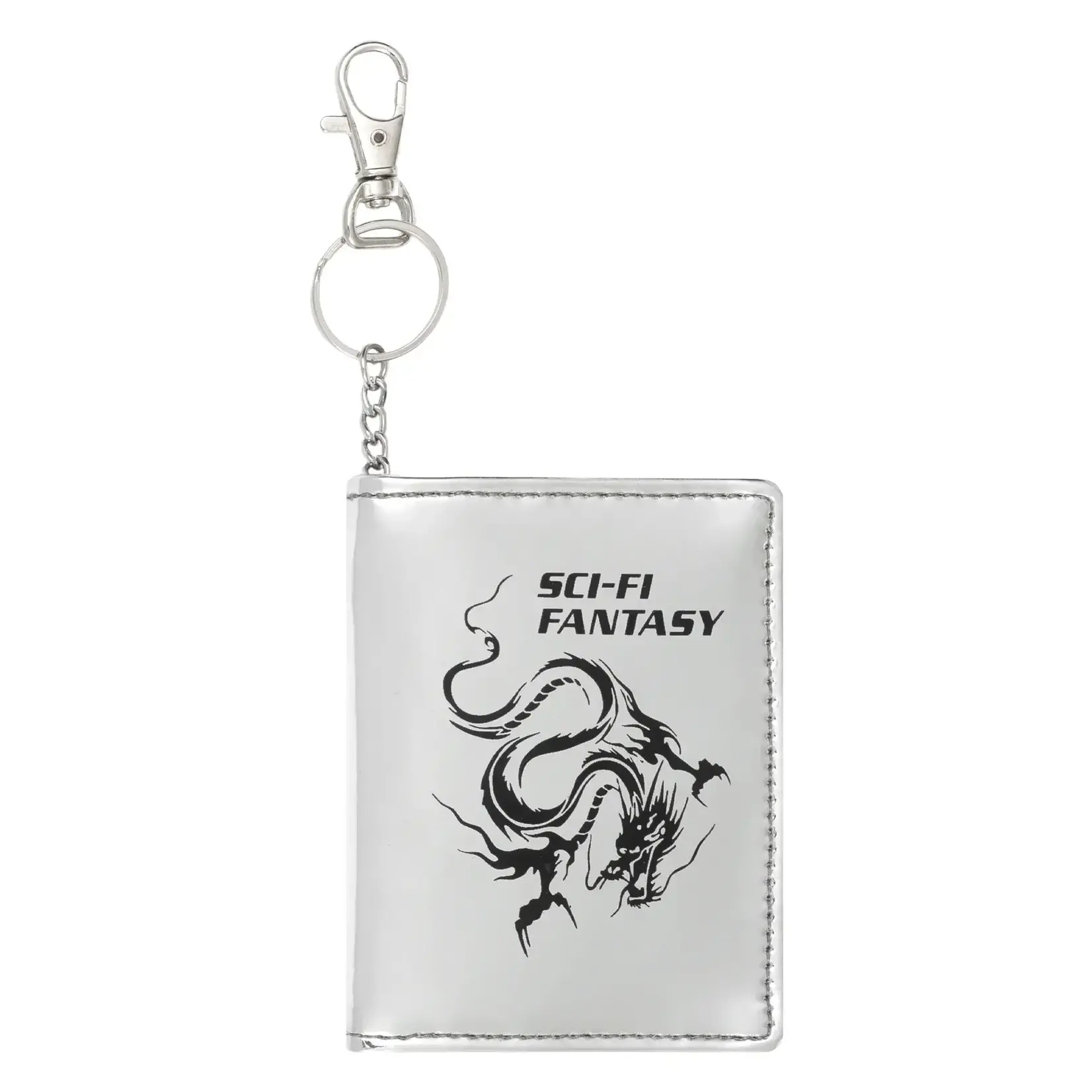 Sci-Fi Fantasy Sci-Fi Fantasy Dragon Wallet - Silver