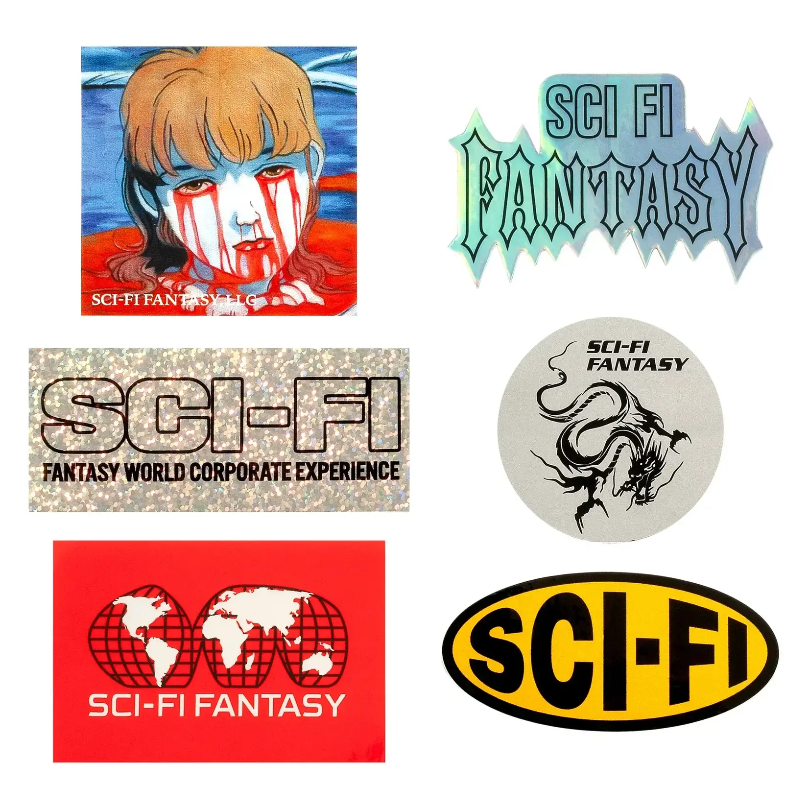 Sci-Fi Fantasy Sci-Fi Fantasy Sticker Pack fall 24