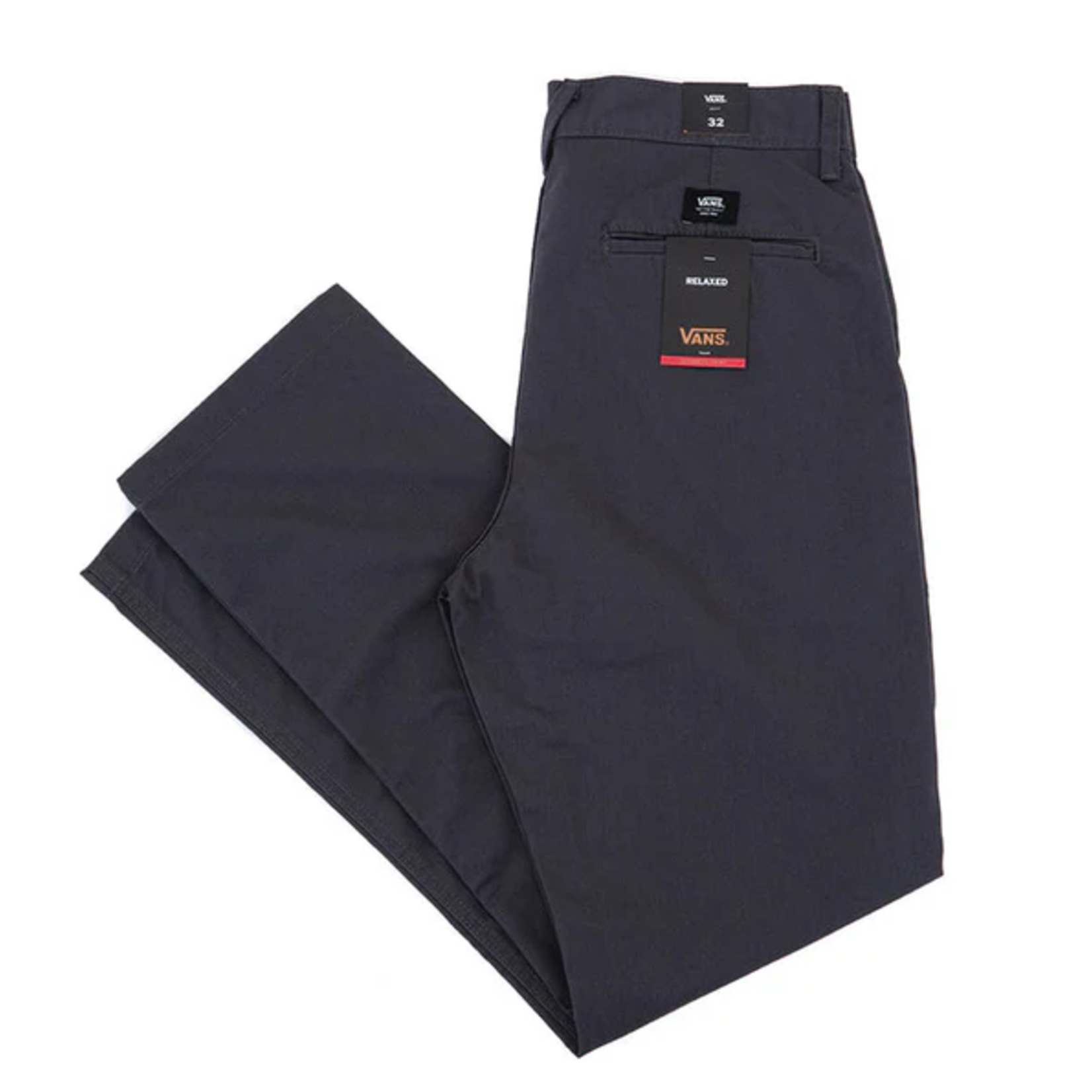 Vans Vans Authentic Chino Pant Relaxed Fit Black - 32