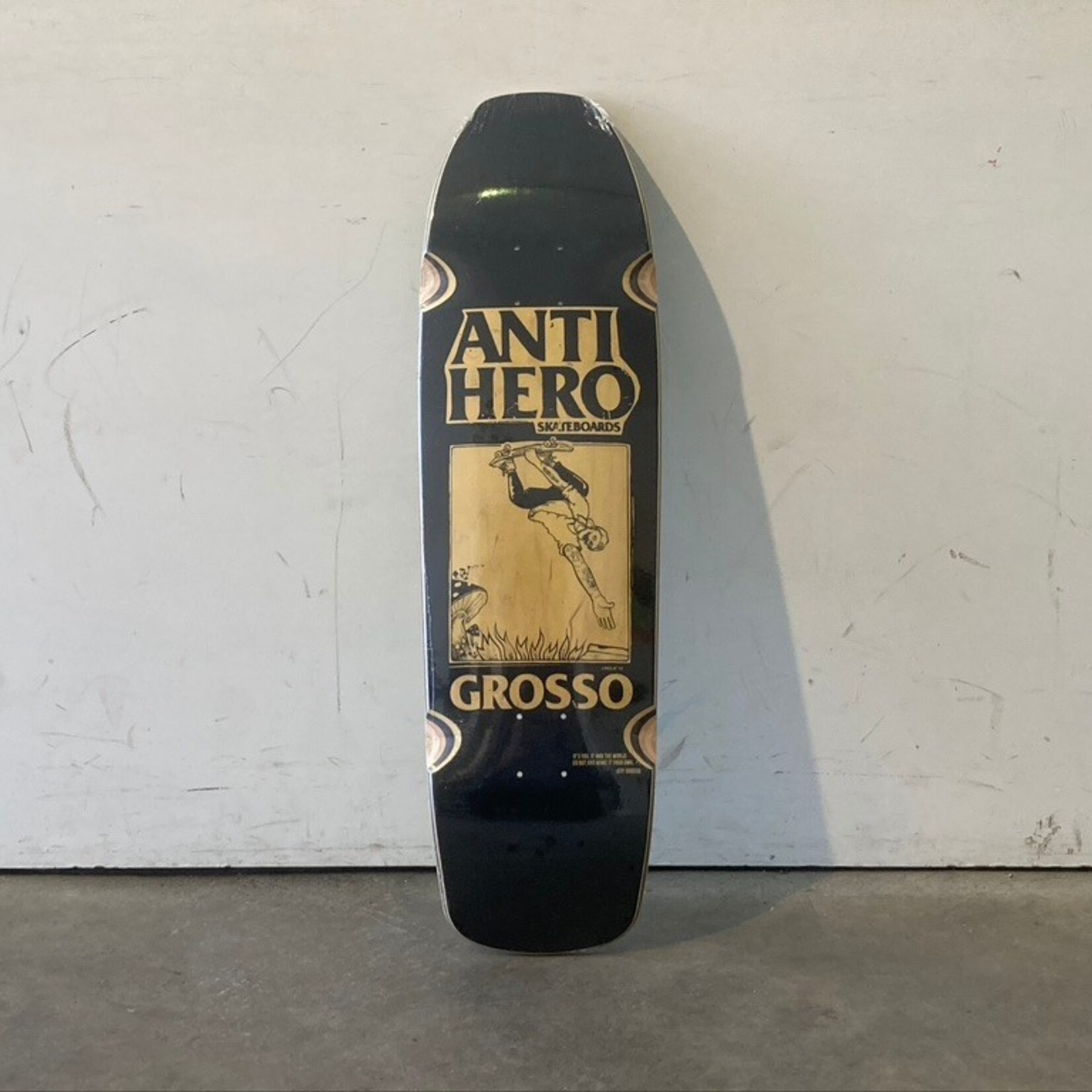 Anti Hero Anti Hero Skateboard 9.25 - Grosso Black