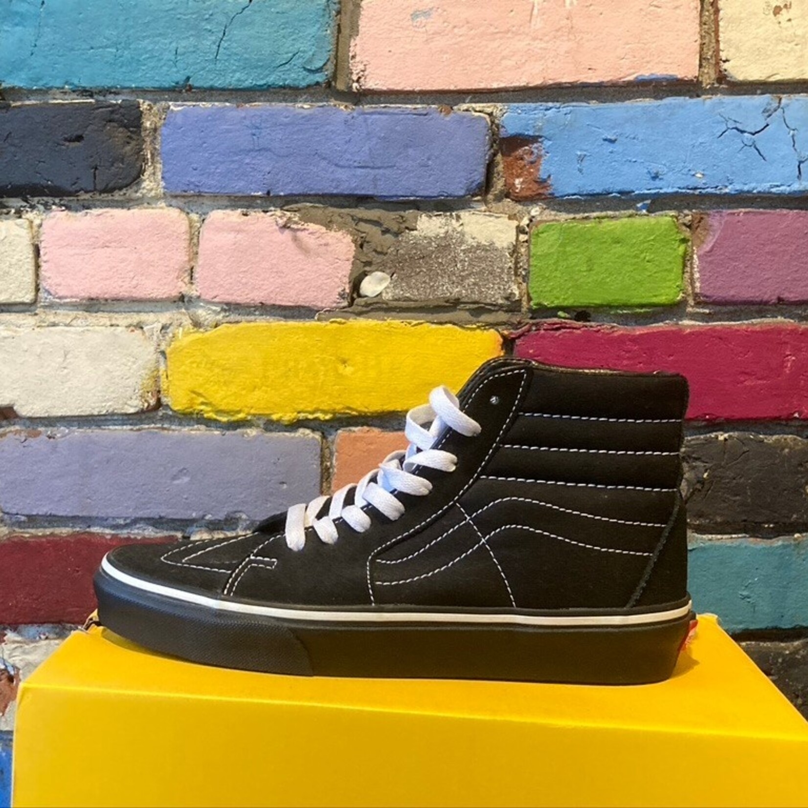Vans Vans Sk8-Hi Classic Shoe - Kennedi Deck Black/White