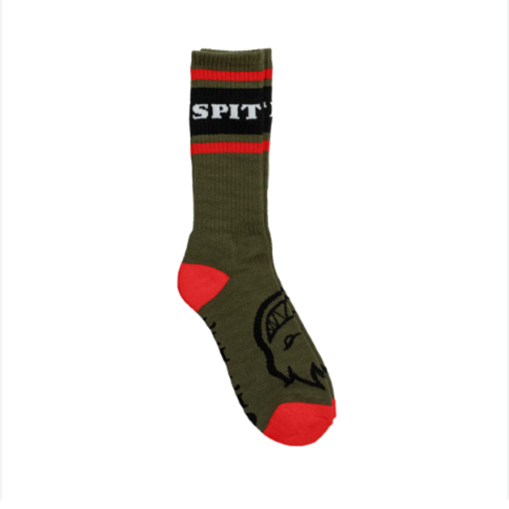 Spitfire Spitfire Classic 87 Bighead Socks - Grey/Red/Black