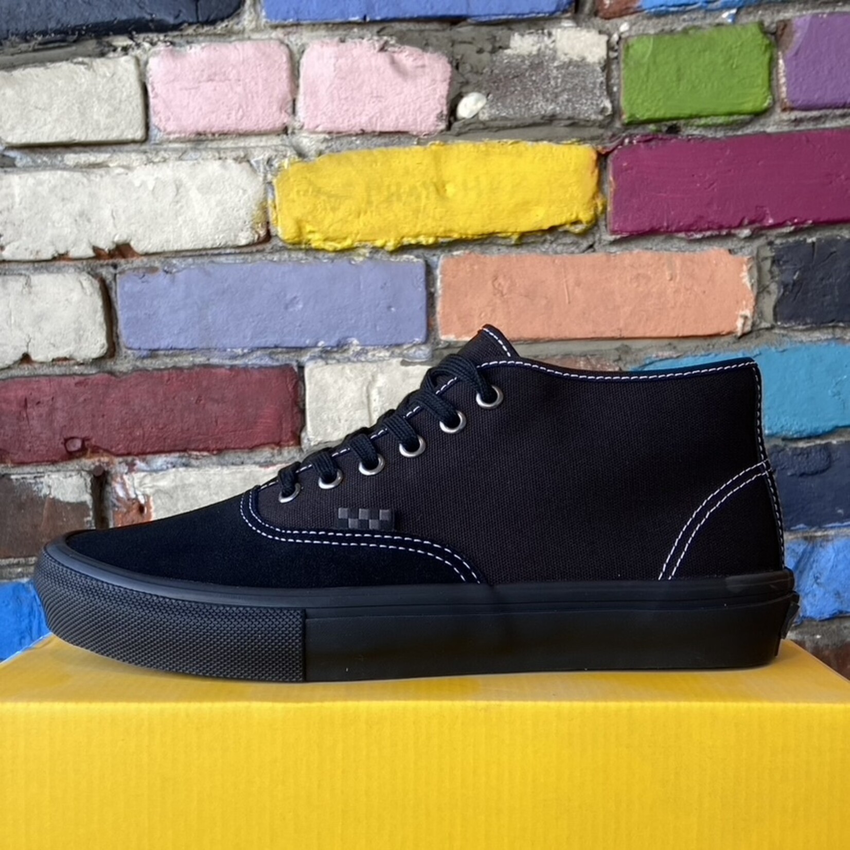 Vans Vans Skate Authentic Mid-Blackout