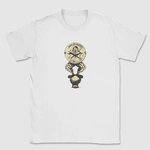 Tacky Joy Factory Are You Amused? Tee White -