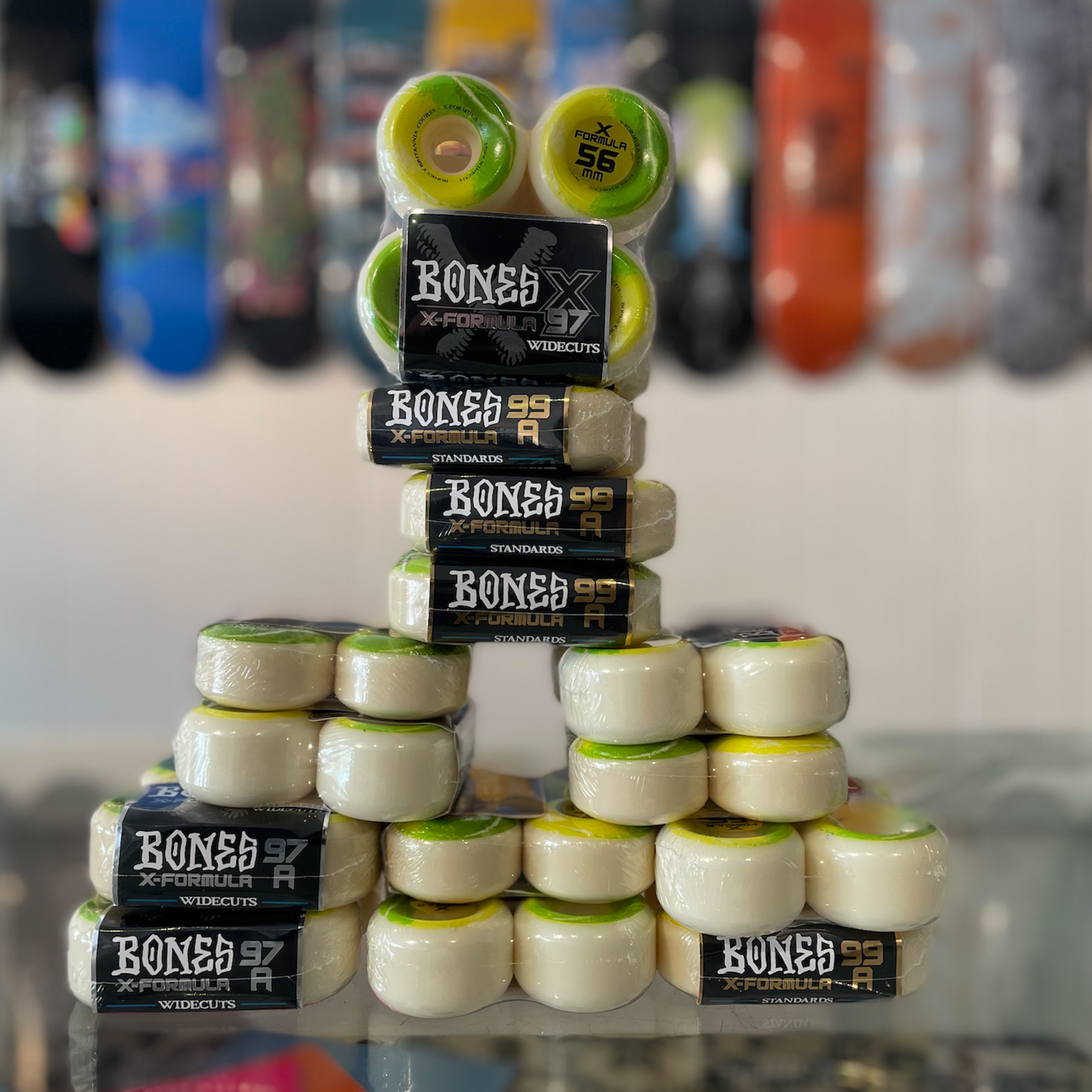 Bones Bones Wheels X-Formula 97a Widecuts (Courts) - 56mm