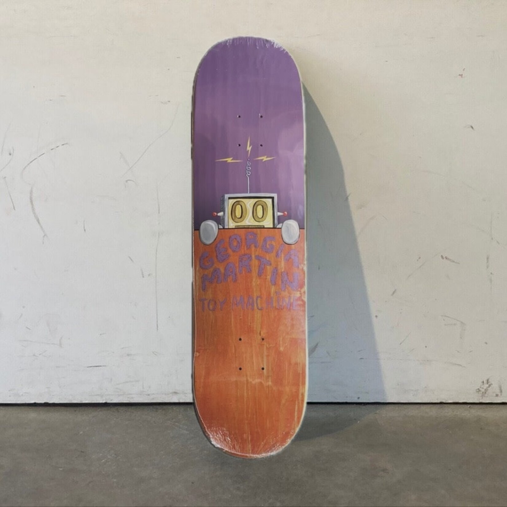 Toy Machine Toy Machine Skateboard 8.38 - Georgia Martin Robot
