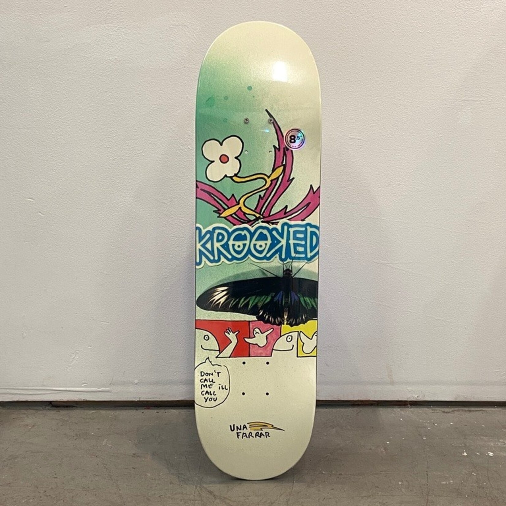 Krooked Krooked Skateboard 8.5 - Lee Smith Guest