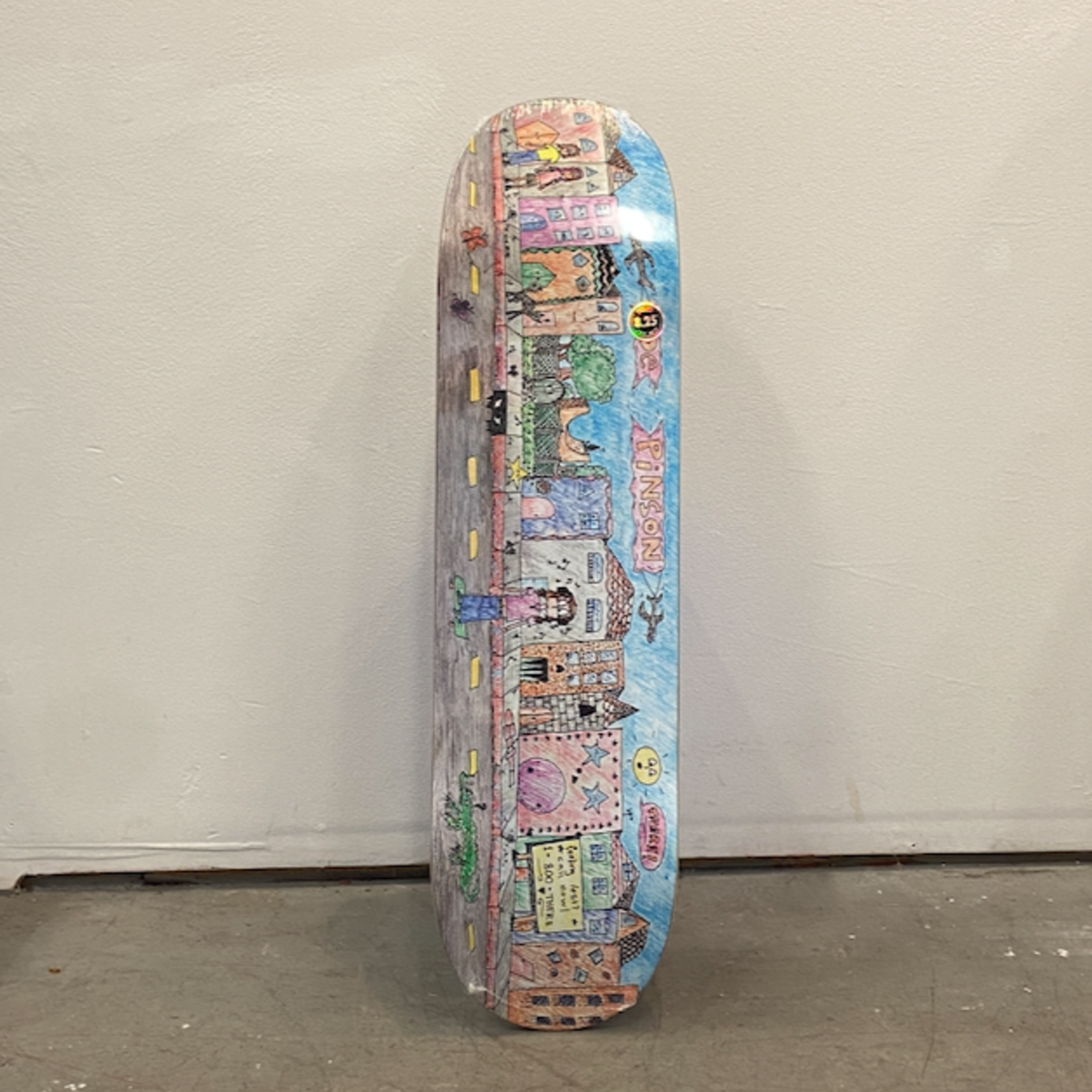 There There Skateboard 8.25 - Poe Wus Here